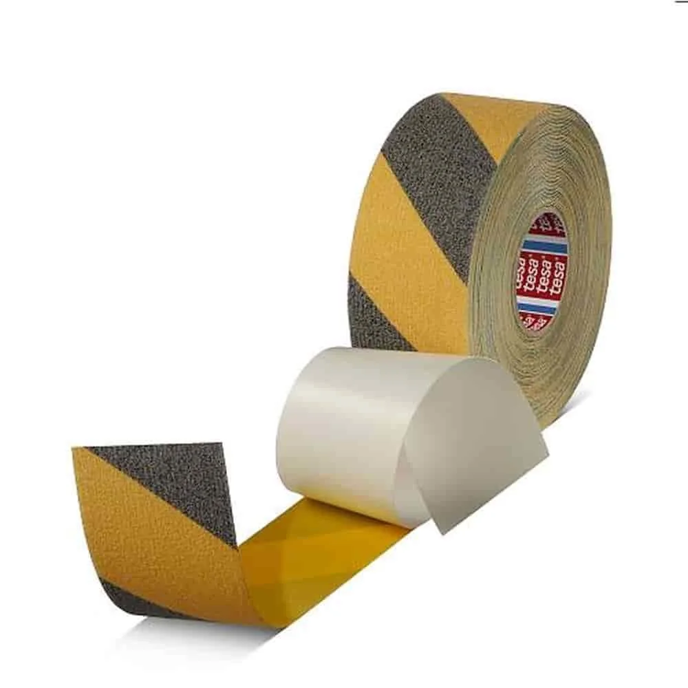 "Antislip Tape PVC, 50mm x 15m, Zwart-Geel image"