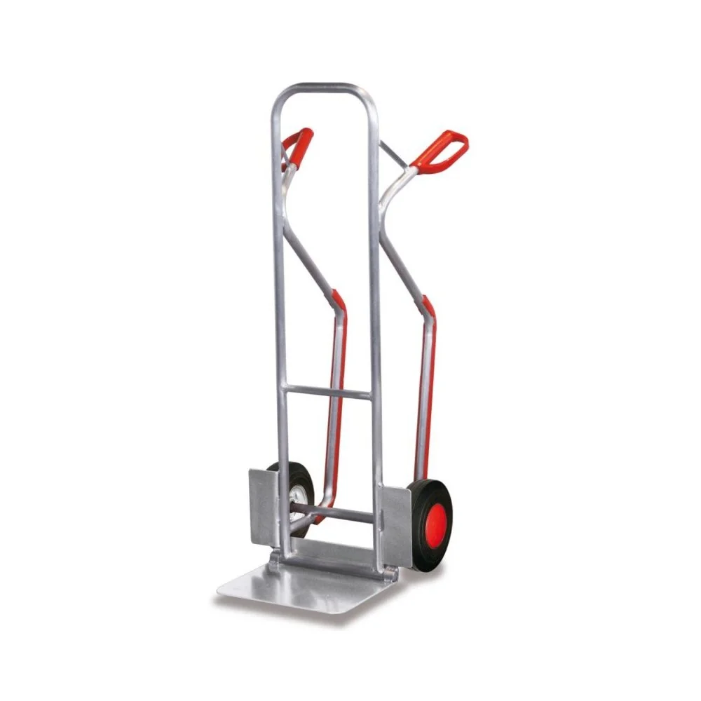 "Aluminium Stapelkar 200 kg, Klapschep, Volrubber Banden image"