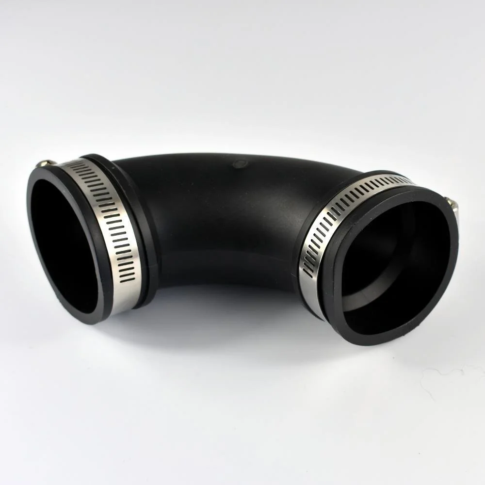 "Flexibele Fitting Bogen 63mm - PVC Elastomeer image"