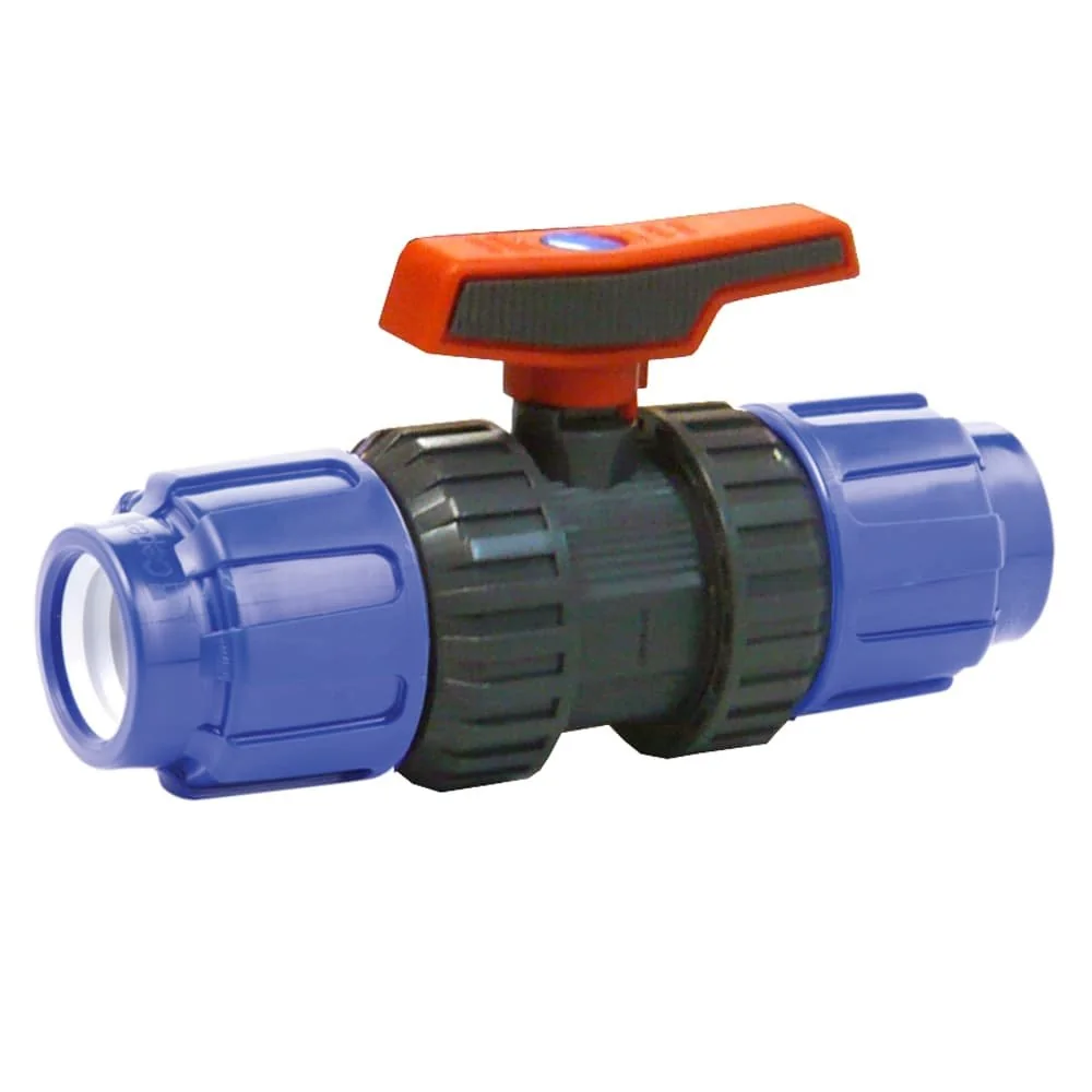PE Koppeling 25mm met Kogelkraan - Drinkwater Geschikt