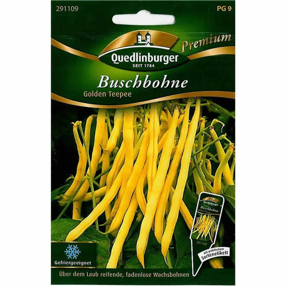 "Golden Teepee Buschboon Zaden - Vroege Oogst image"