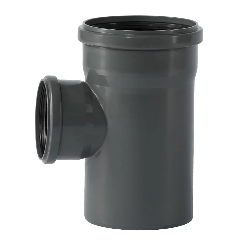 "HT Afvoerbuis Aftakking 110mm, 87 Graden image"