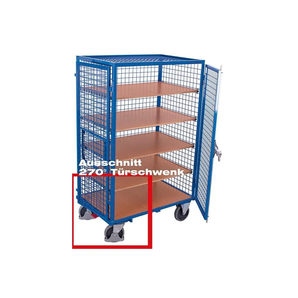 "Etagenwagen: Flexibele Magazijnwagen met 500 kg Draagvermogen image"