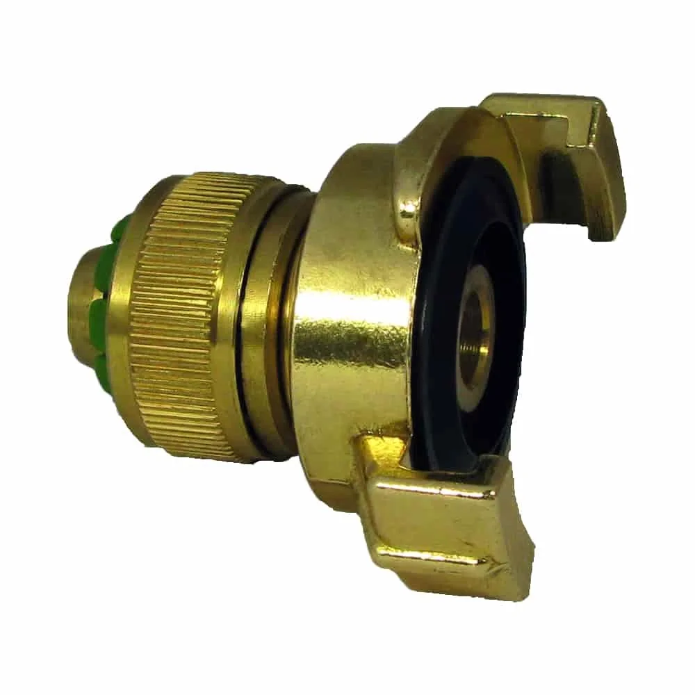 "Messing Slangkoppeling 3/4 inch, Snelkoppeling Tuinslang image"