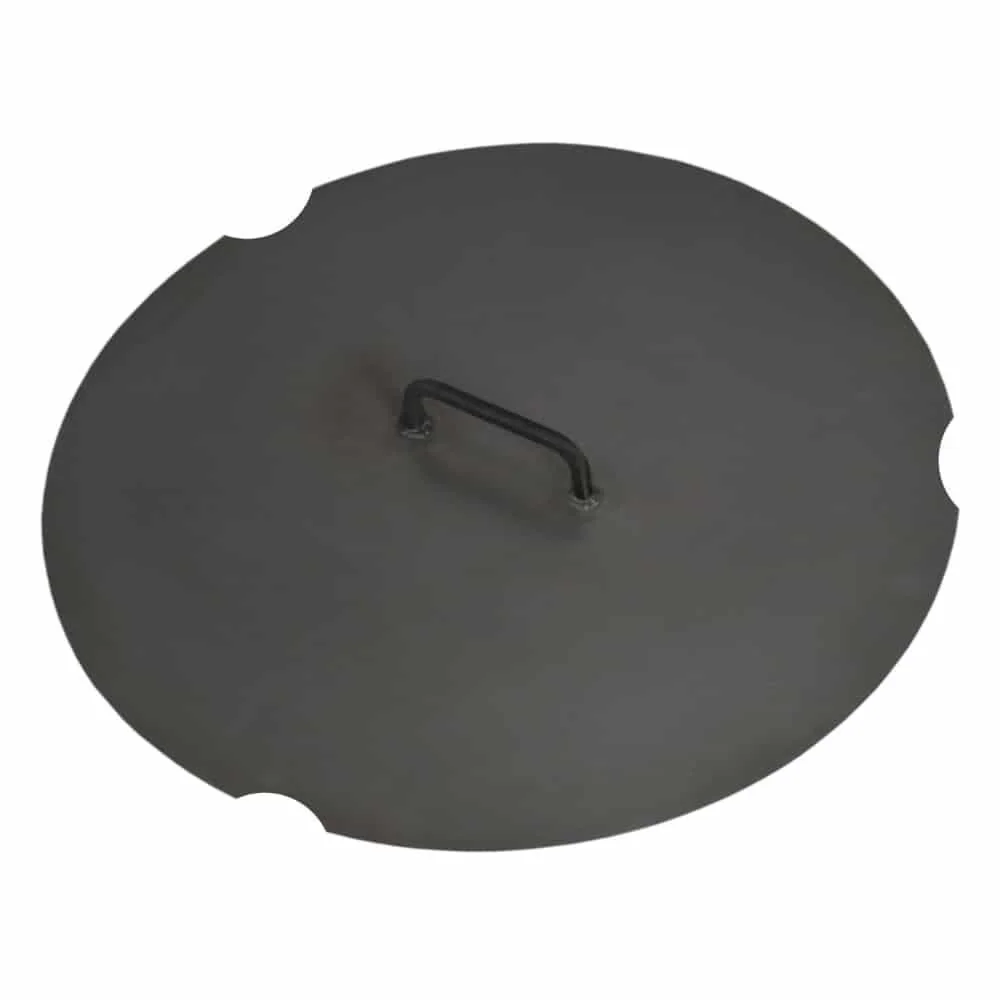 Vuurschaal Deksel 72cm, Stalen Afdekking, Handgemaakt