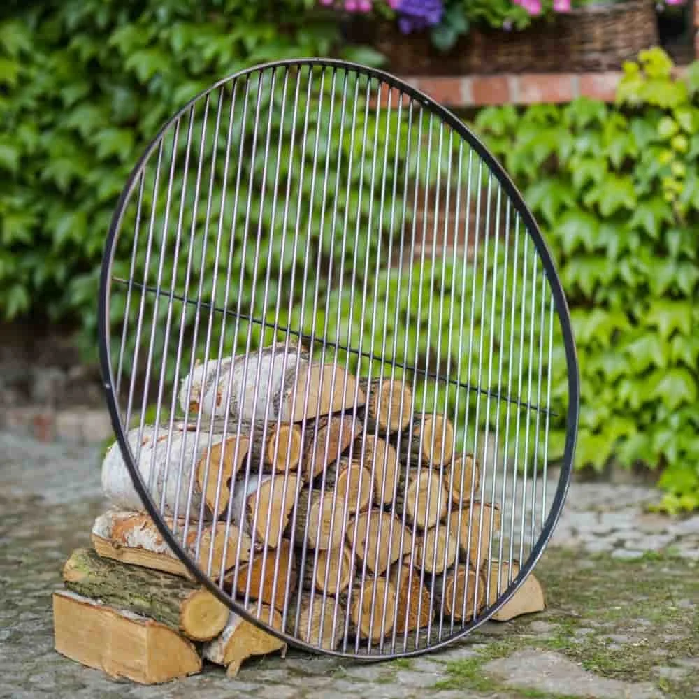 "Grillrooster 70 cm van Staal, Barbecue Rooster voor Vuurkorf image"