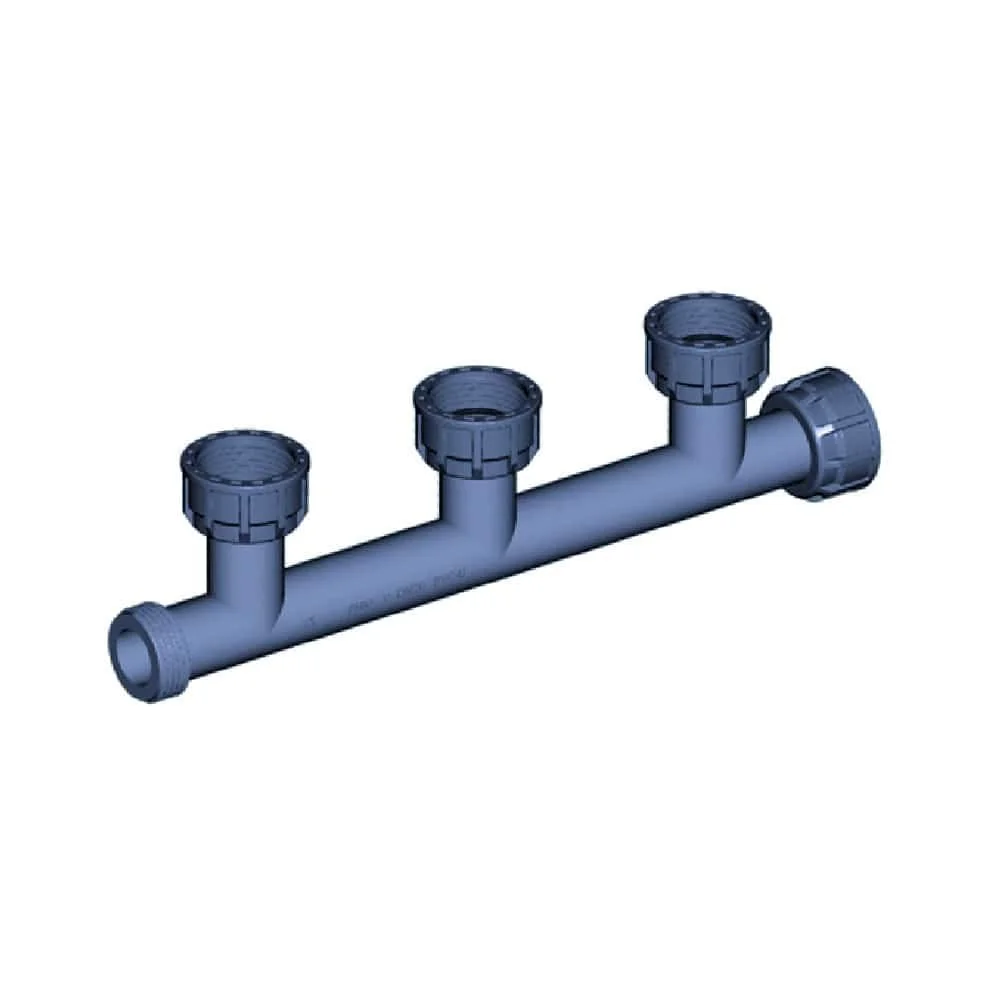 "PVC Verdeelstuk 1 inch, 3 Uitgangen - Robuuste PVC Koppeling image"