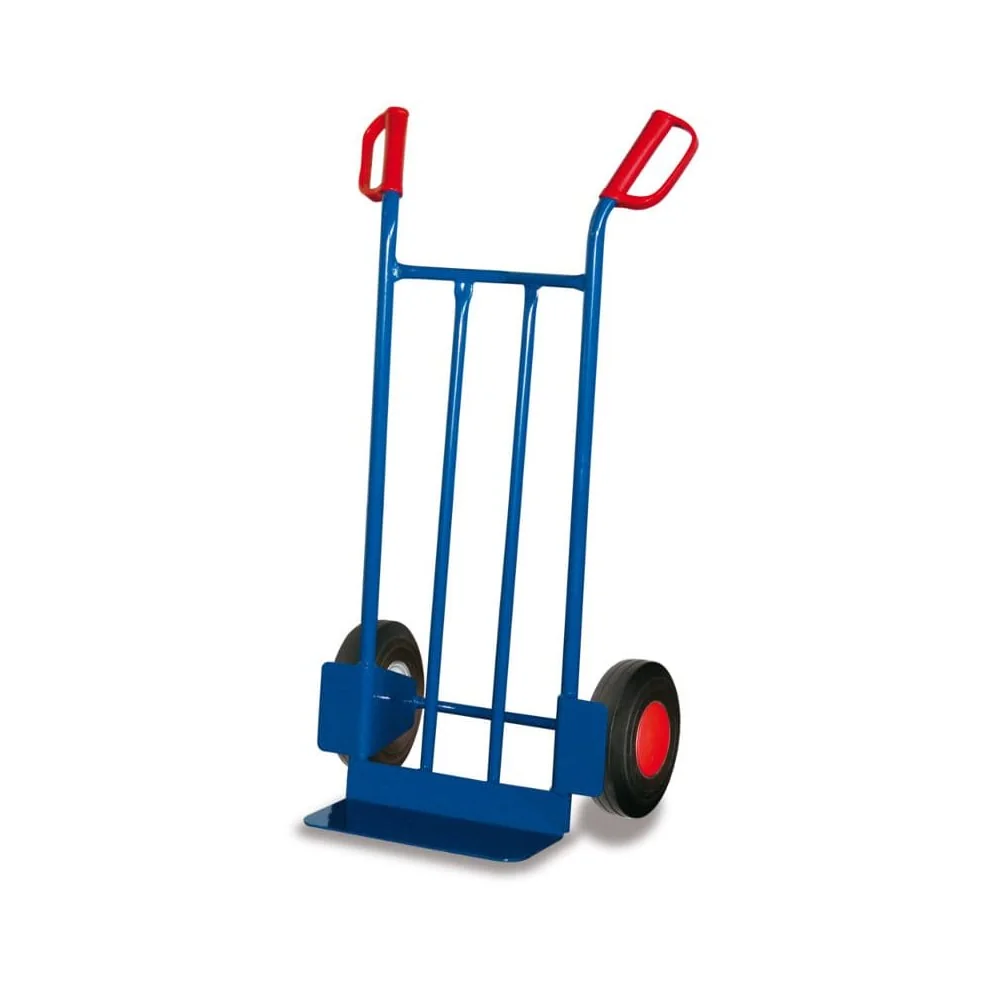 "Stalen Steekwagen 250 kg met Volgummi Banden image"