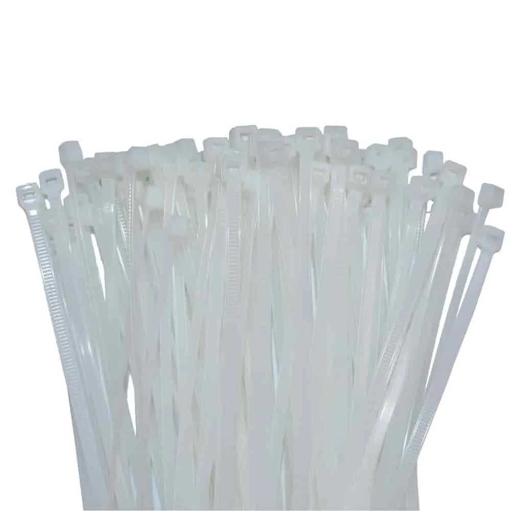 "Kabelbinders 250mm, 100 stuks, naturel wit, PA6.6 image"