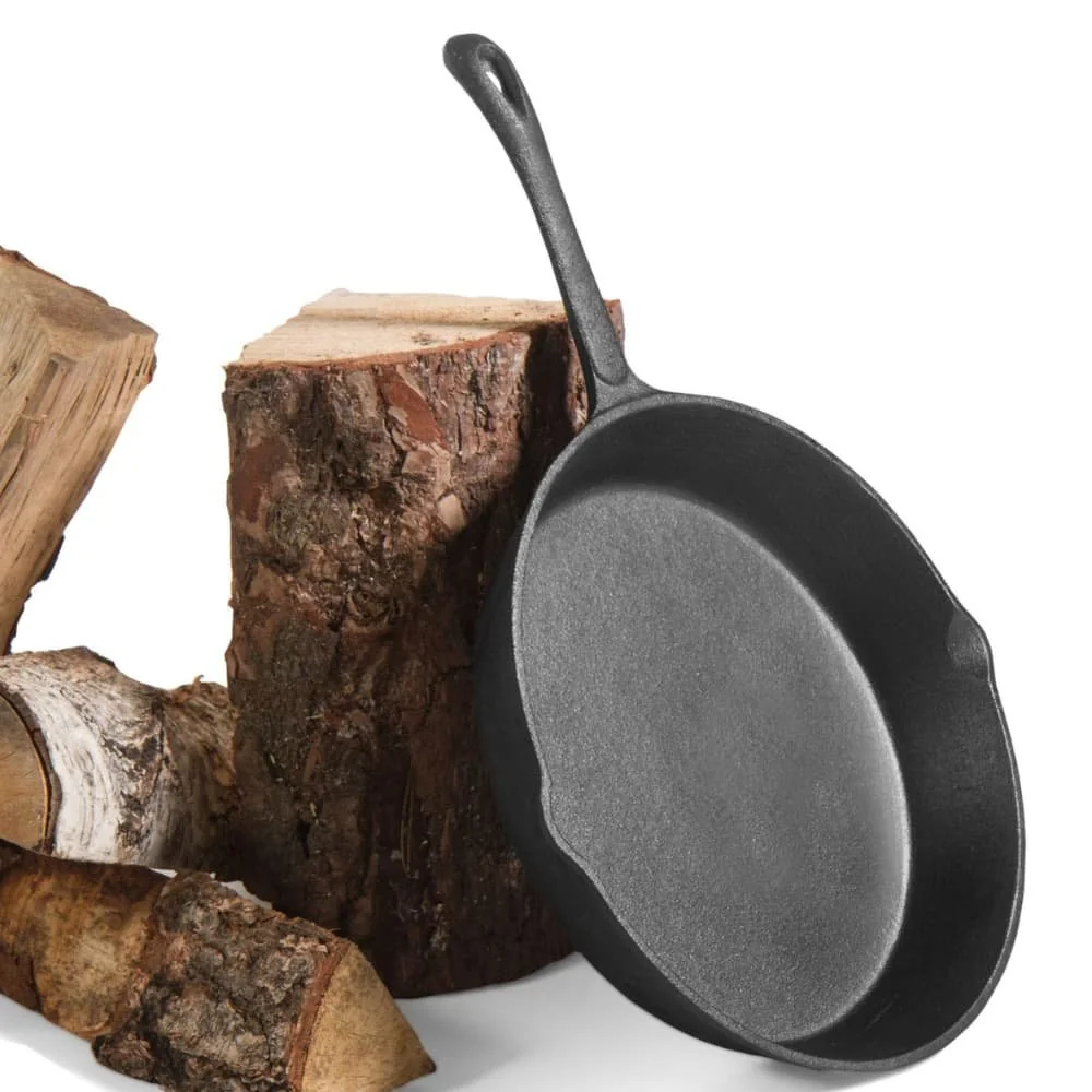 "Gietijzeren Pan 30 cm: Robuust & Veelzijdig image"