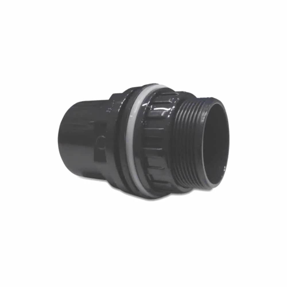 "PVC Doorvoer Lijmmof/Lijmstuk x AG 40/50 x 1 3/4" PN10 image"