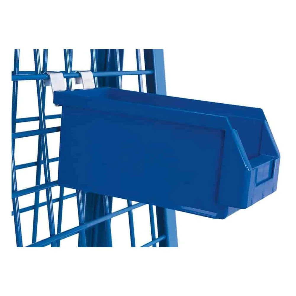 "Blauwe kleine opbergkist met deksel image"