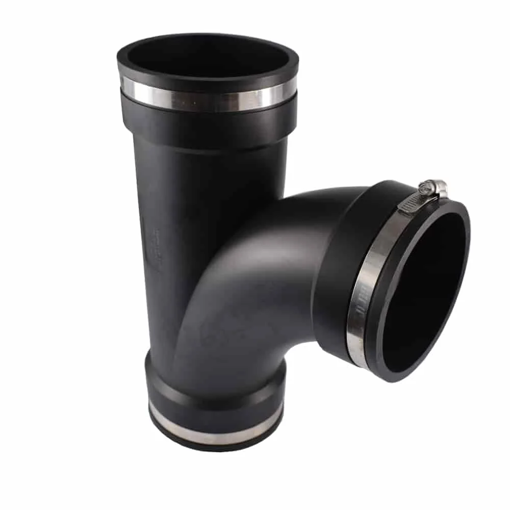 Flexible Fittings T-Piece 4" / 110 mm