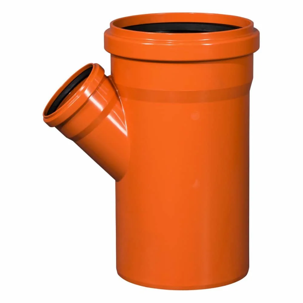 "KG Afvoerbuis DN 250/125 45 Graden - Aansluitstuk image"