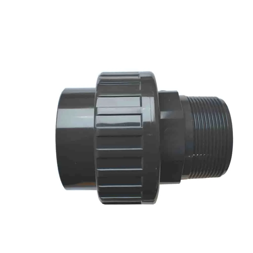 PVC-U Verschraubung 63mm x 2" met Kleefmof - Buis Koppelen