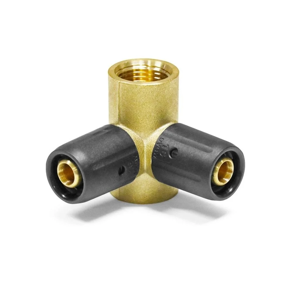 Steekfitting Muurhoek V-Vorm 16 x 2 - 1/2" - 16 x 2