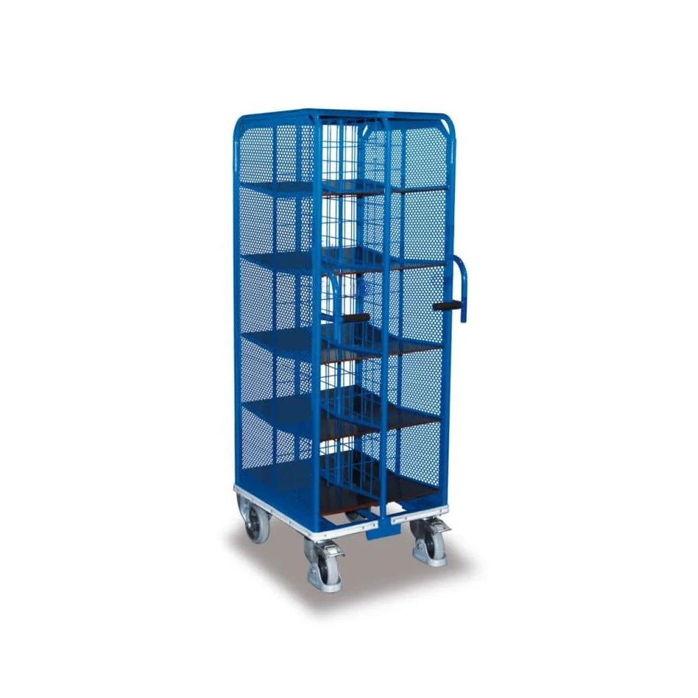 Aktenwagen met 20 Vakken & EasySTOP