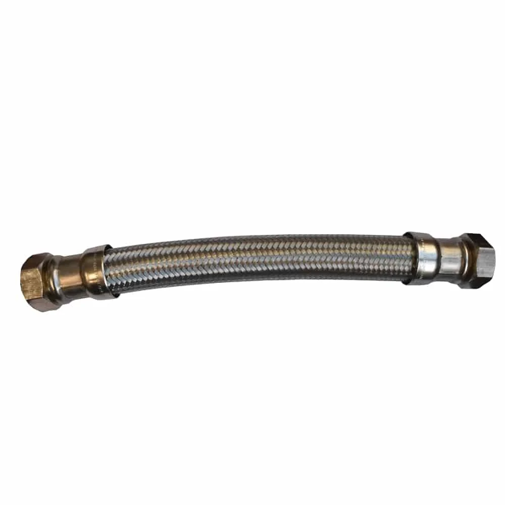 "Flexibele Waterslang DN25, 1 Inch RVS, 800mm, Boni-Shop image"