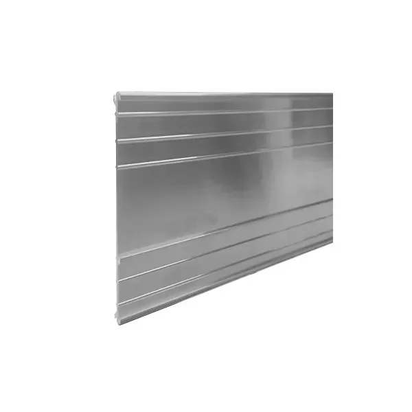 "Set van 5 Ultra sterke aluminium Borderrand 10cm x 200cm (10m lang) | Gazonrand | Kantopsluiting, kleur: zonder kleur image"