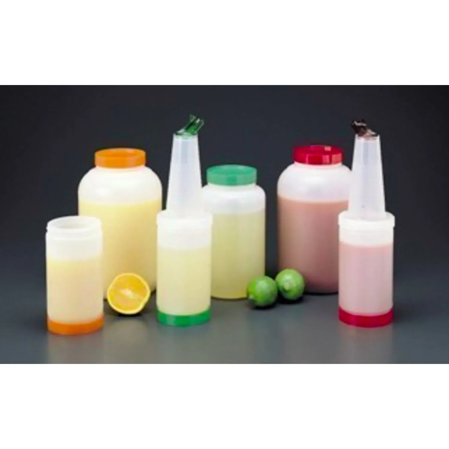 "Save Pour Master Systeem flessen, 2 liter, Kleuren groen. rood. oranje. geel. bruin: geel image"
