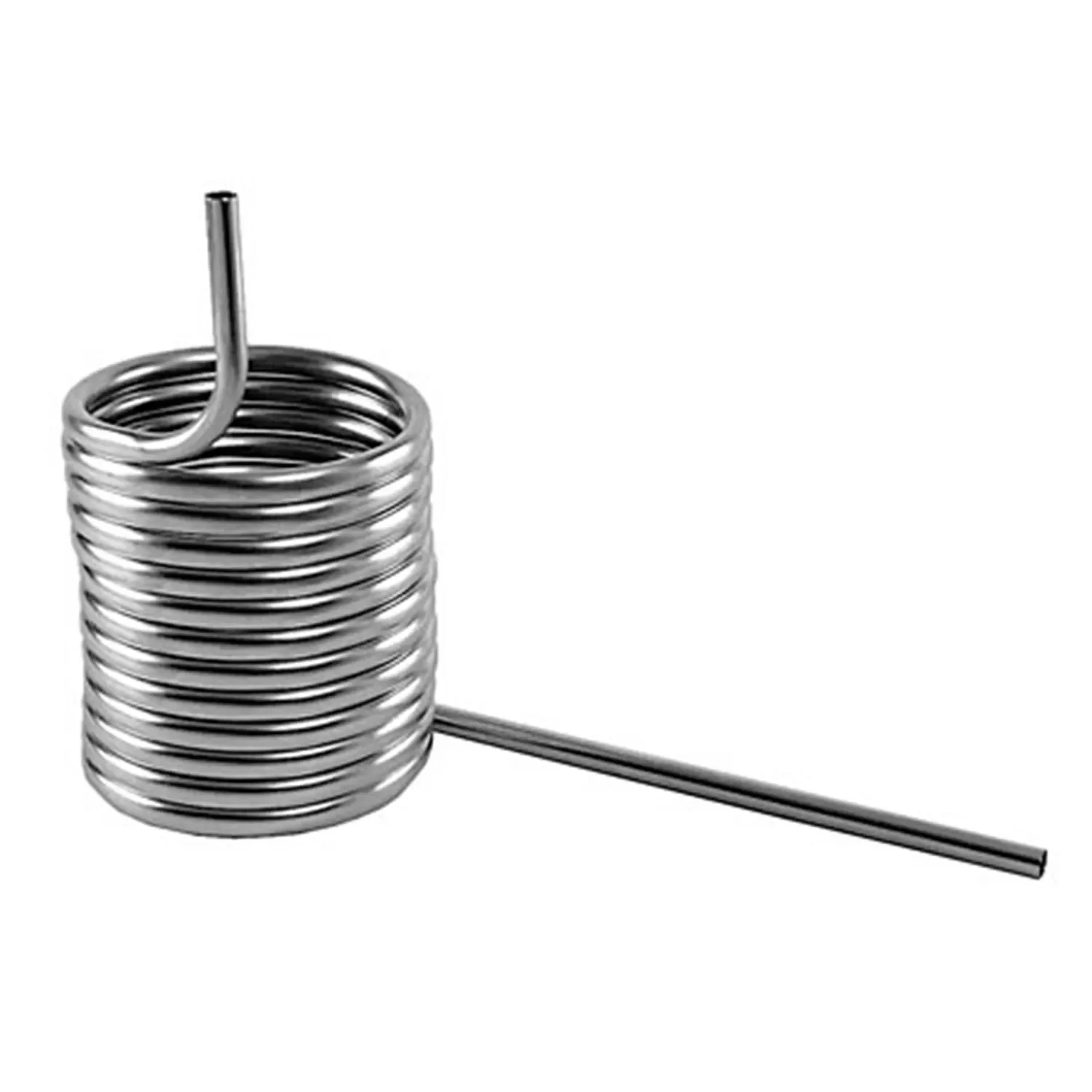 "Bierspiraal - Bierkoeling van Edelstaal, d14 cm, gedraaid, koelslang: linkervleugel image"