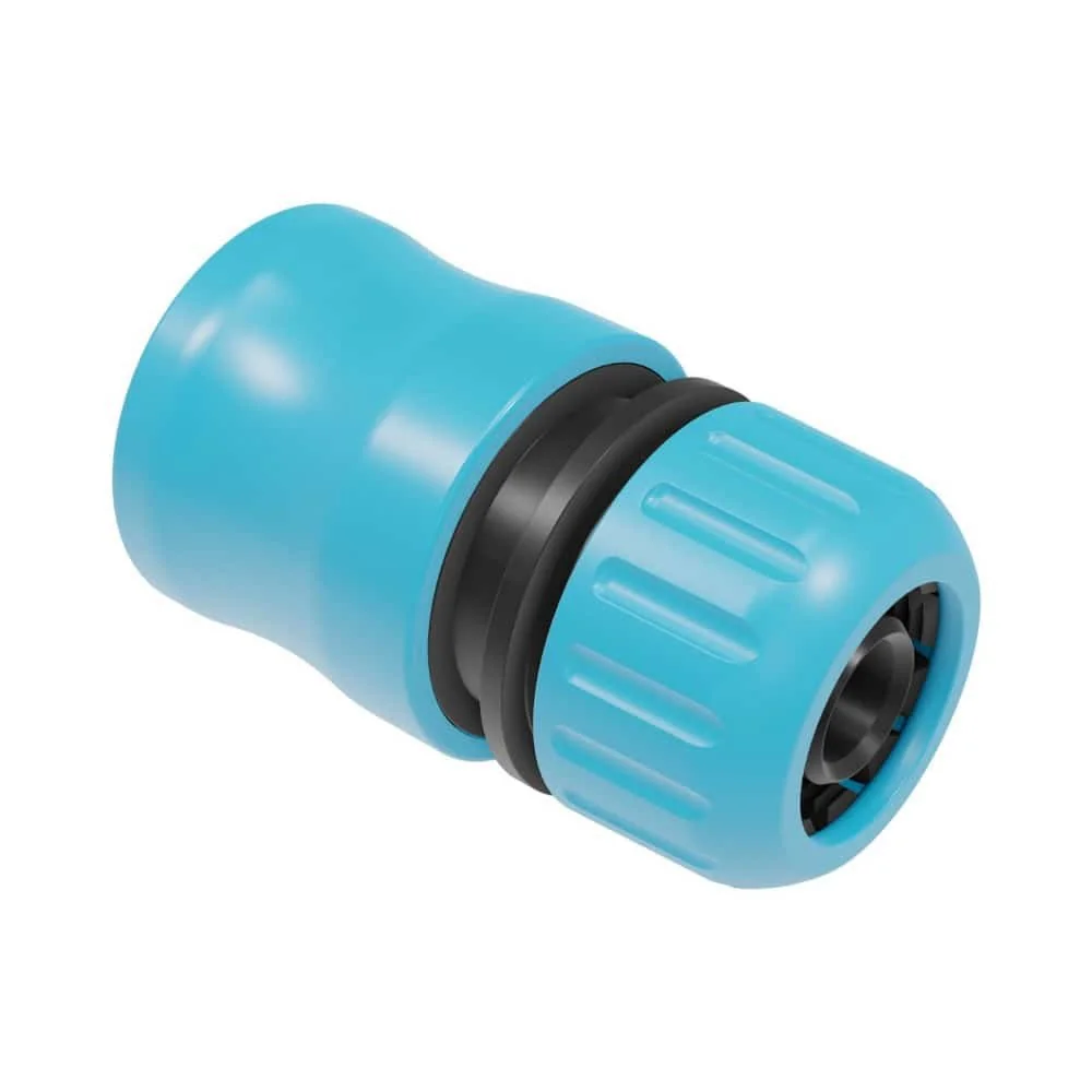 "Snelkoppeling 1/2 inch zonder waterstop, tuinslang koppeling image"