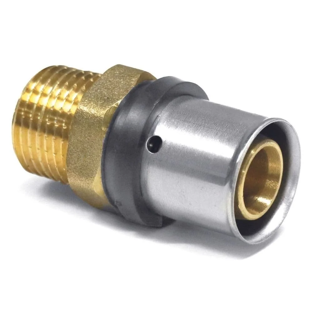 "Persfitting Koppeling 20 x 2 - 1/2" AG image"