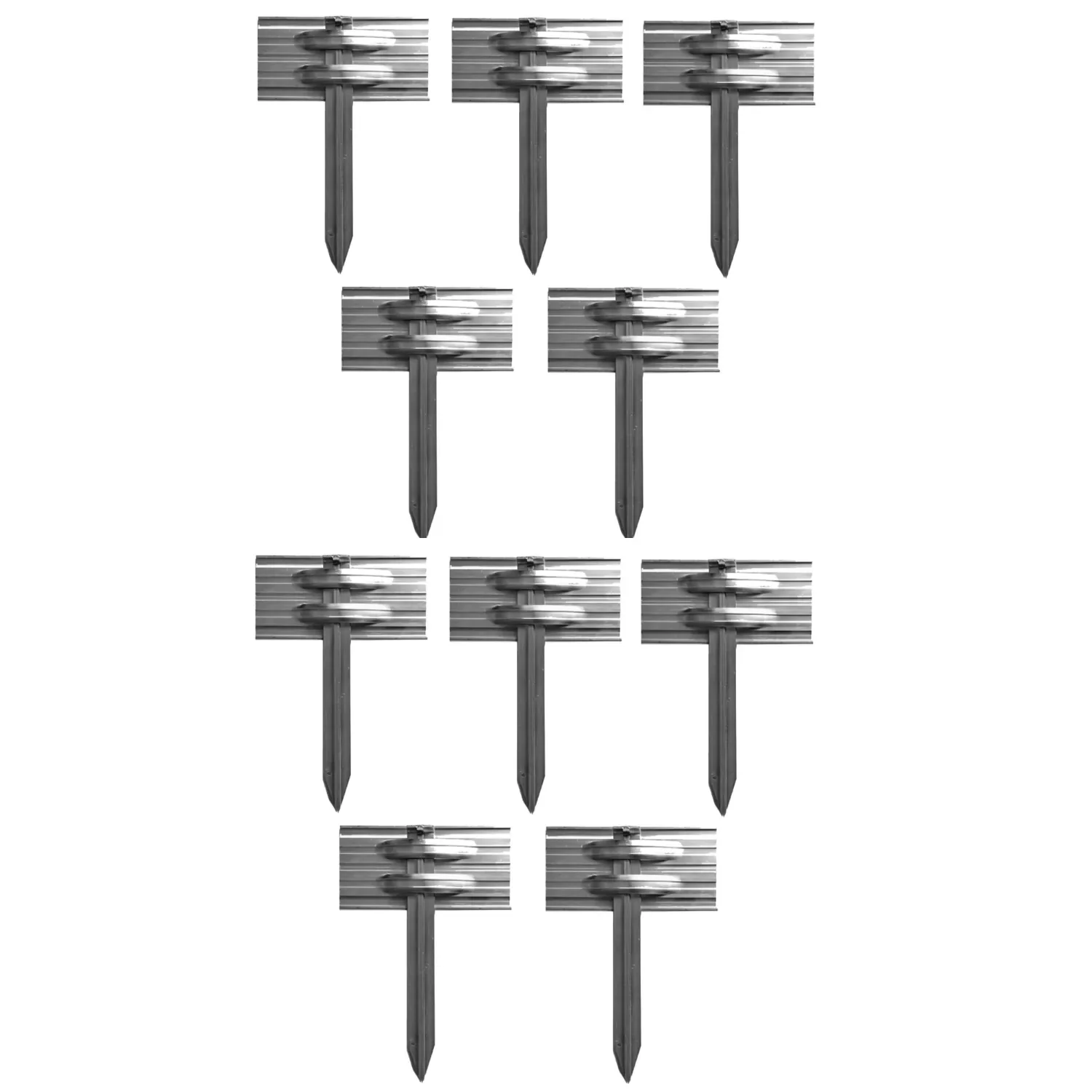 "Set van 10 Grondanker set voor Green Universe Borderrand 10 cm | Bodemanker | Grondverankering image"