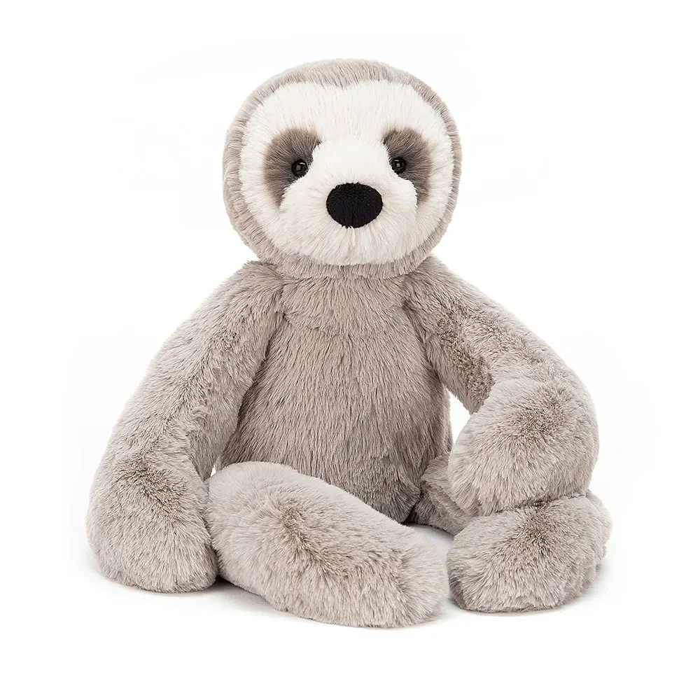 "Jellycat Knuffel - Bailey Sloth, Maat: Medium - H41 X B8 CM image"