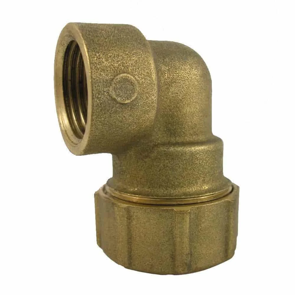 "Messing PE Koppeling 90 Graden - Binnendraad 20x1/2" image"