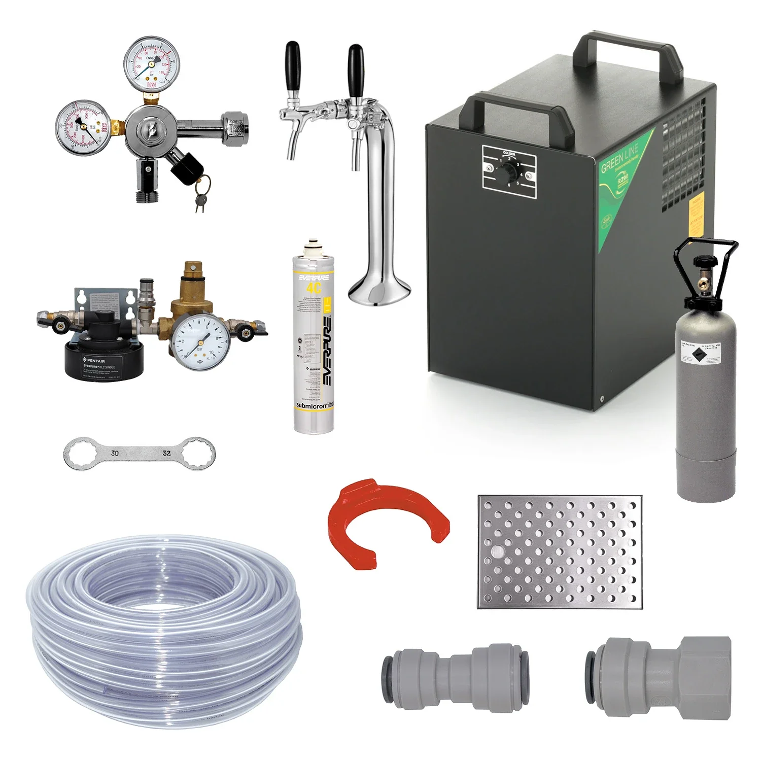 "Complete set Waterdispenser, Bruiswater machine, Sodamaker, Carbonator - Soda PYGMY 25 image"