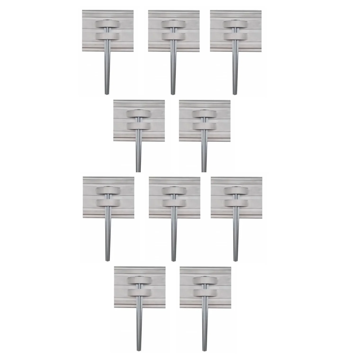 Set van 10 Grondanker set voor Green Universe Borderrand 14 cm | Bodemanker | Grondverankering