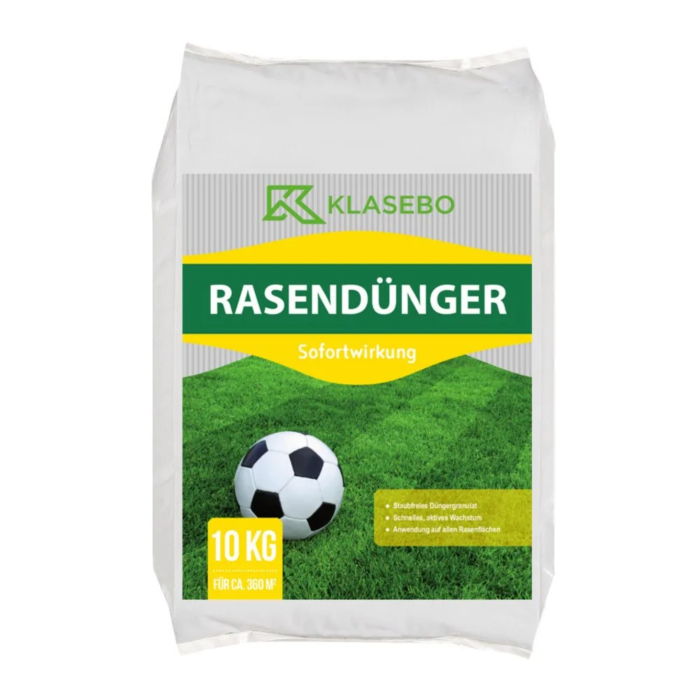 "Gazonmest - Direct Werkend 10kg, NPK 21+6+12 - Voor een Vitaler Gazon image"
