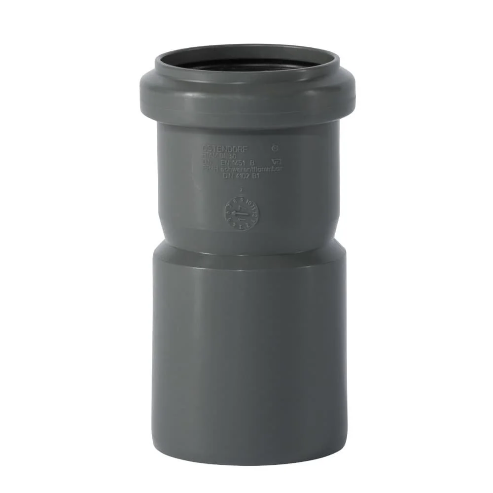 "HTsafeAM Aufsteckmof DN 50 - Afvoerbuis voor Huisafwatering image"