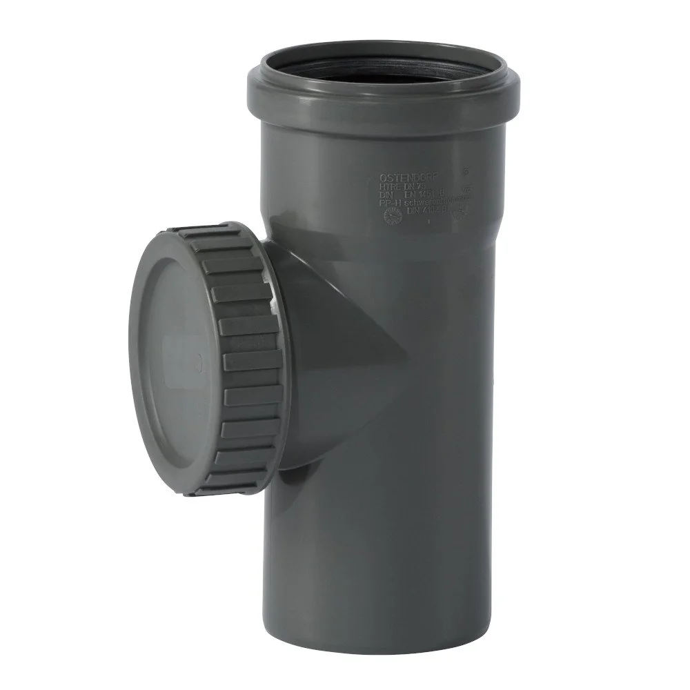 "HT Reinigingsbuis DN 75 - Afvoerbuis voor Schmutzwasser image"