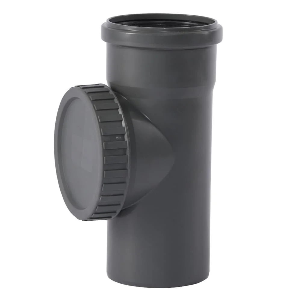 "HTsafeRE Reinigingsbuis DN/OD 90 - Afvoerbuis image"