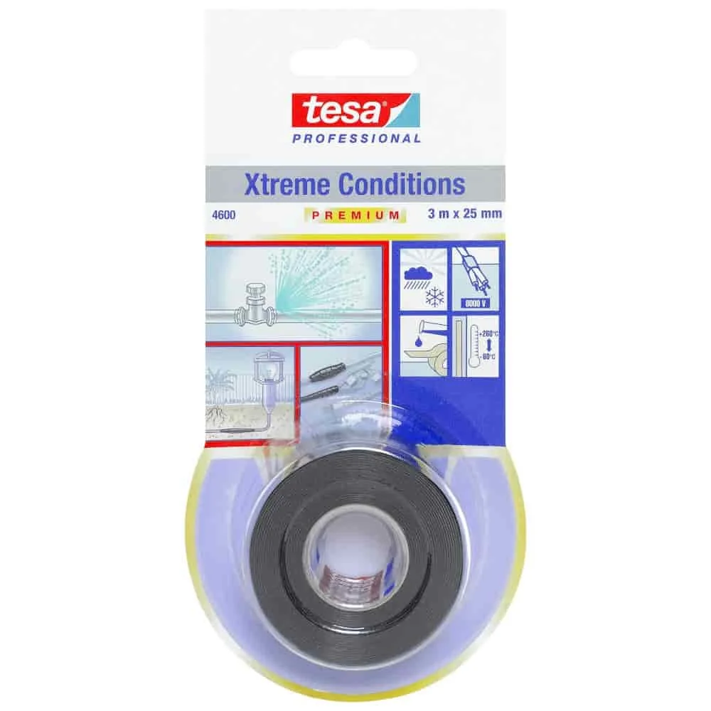 "Zelfvulcaniserende siliconen tape, reparatietape, zwart image"