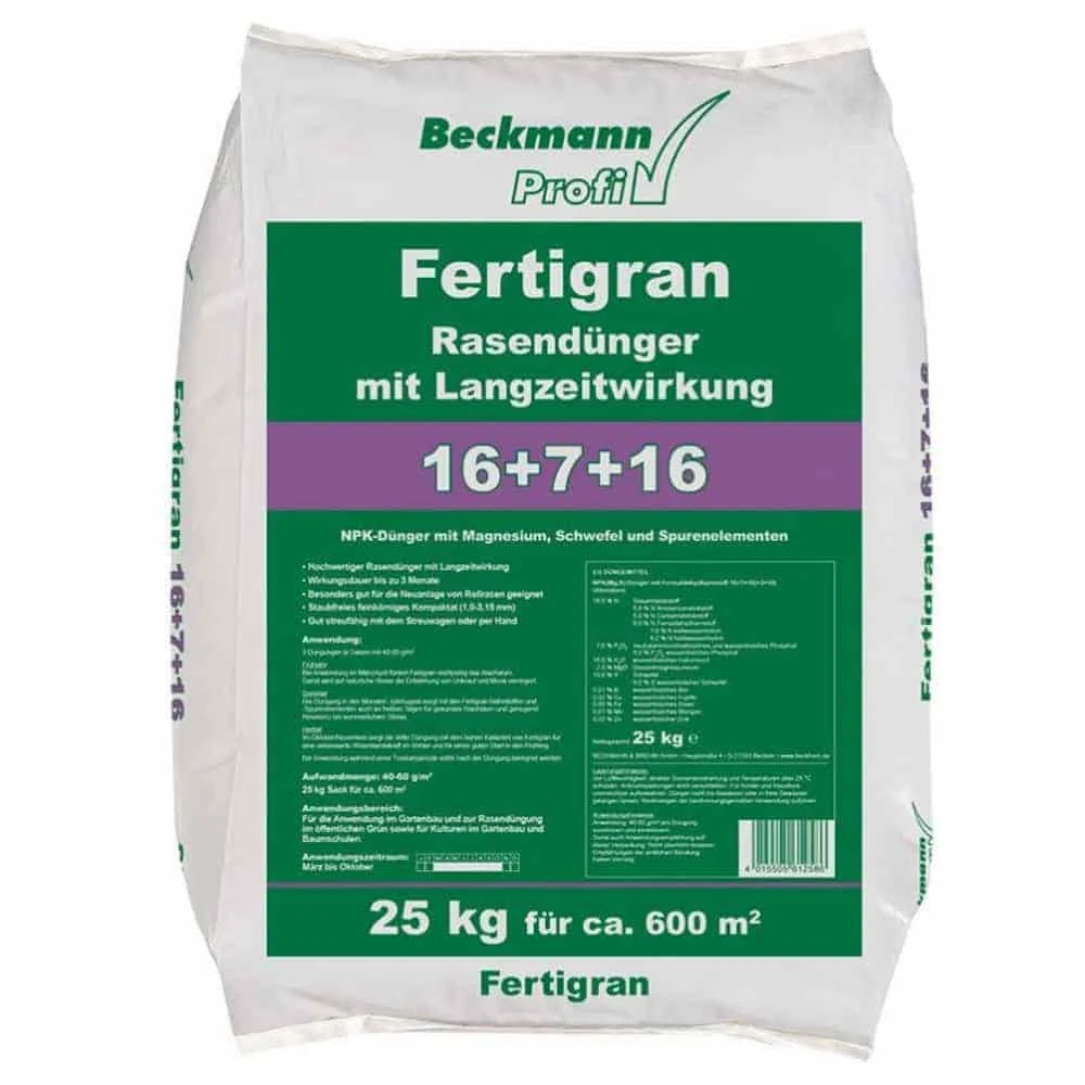 "Gazonmest met Lange Werkingsduur - 25kg NPK Meststof image"