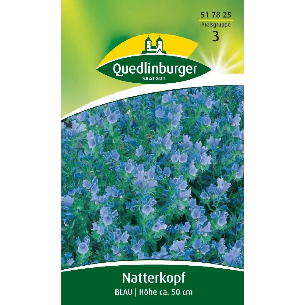 "Blauwe Slangenkruid Zaden - Bienenweide Zaden, Zomerbloemen image"