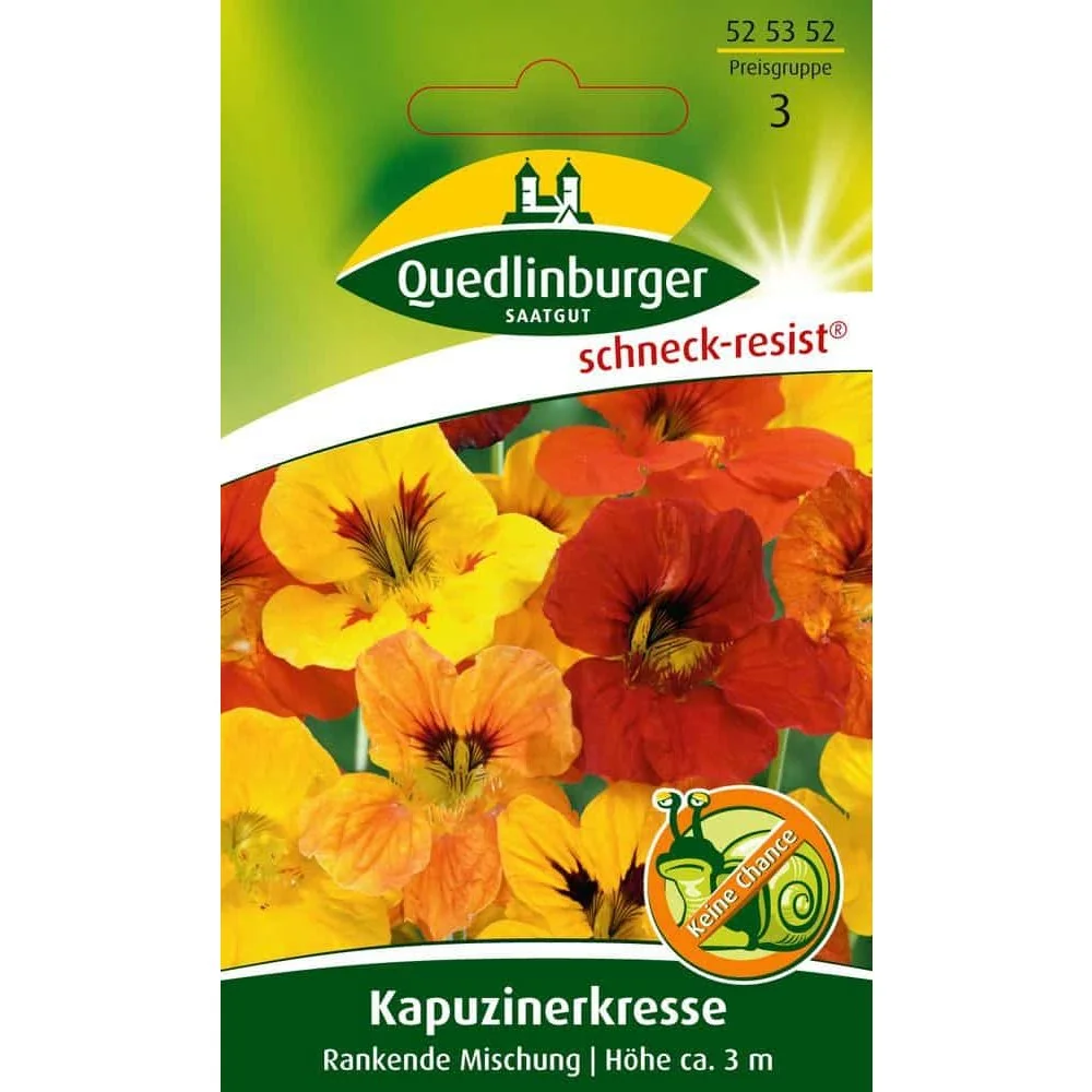 "Kapucijnerkers Zaden - Kleurrijke Klimmende Mix met Eetbare Bloemen image"