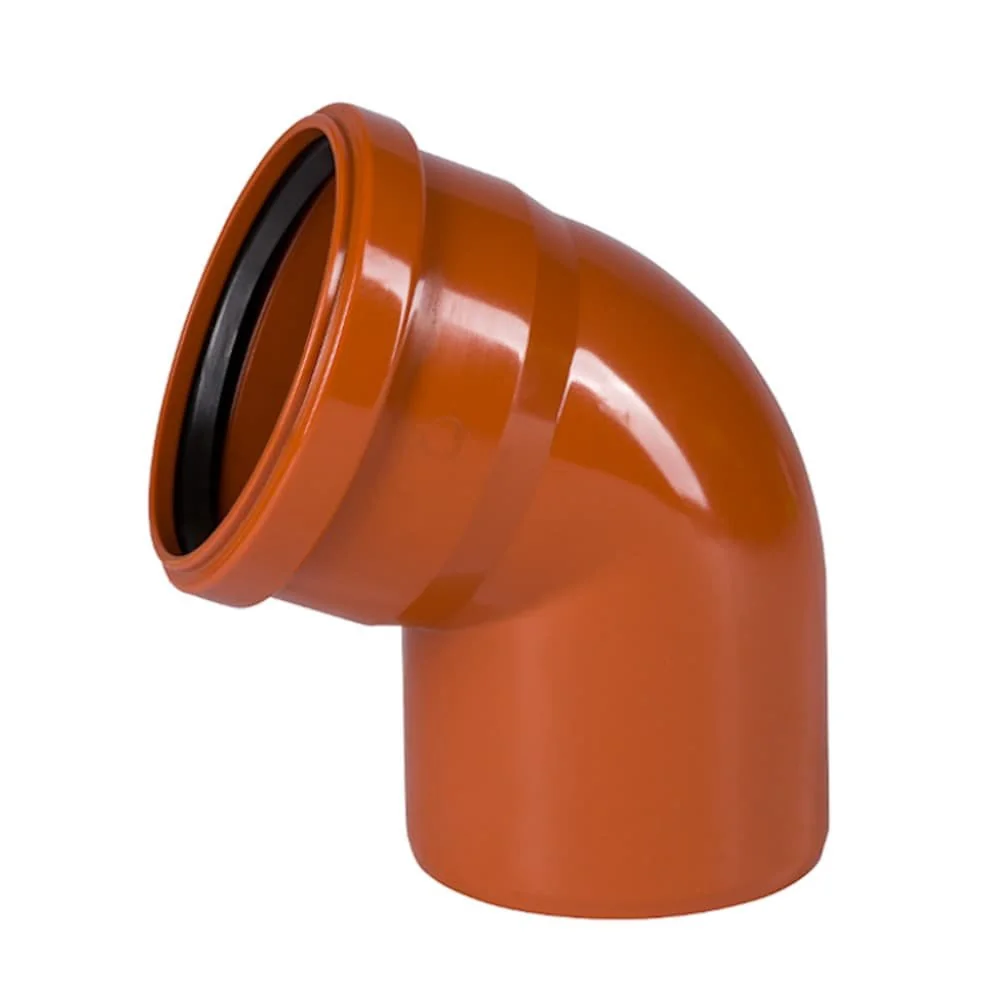 "KG Bocht DN 200 67 Graden - PVC Rioolbocht image"