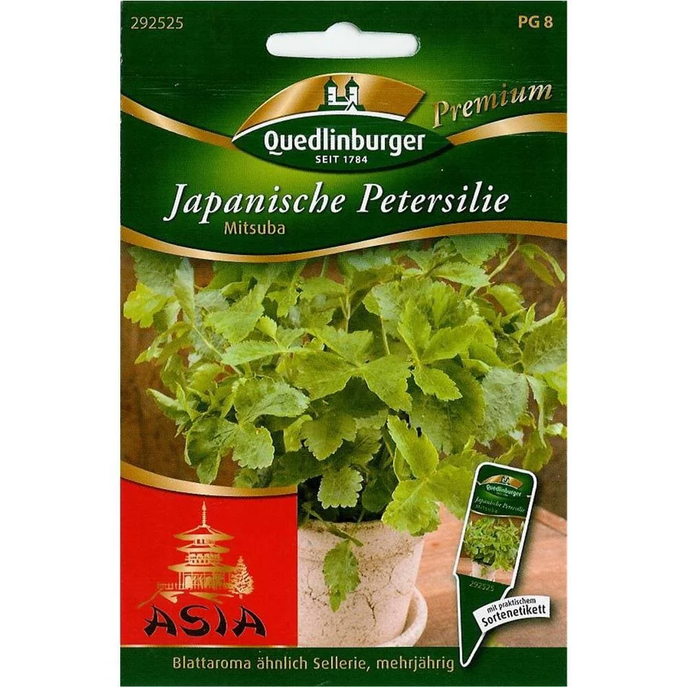 "Japanse peterselie, Mitsuba image"