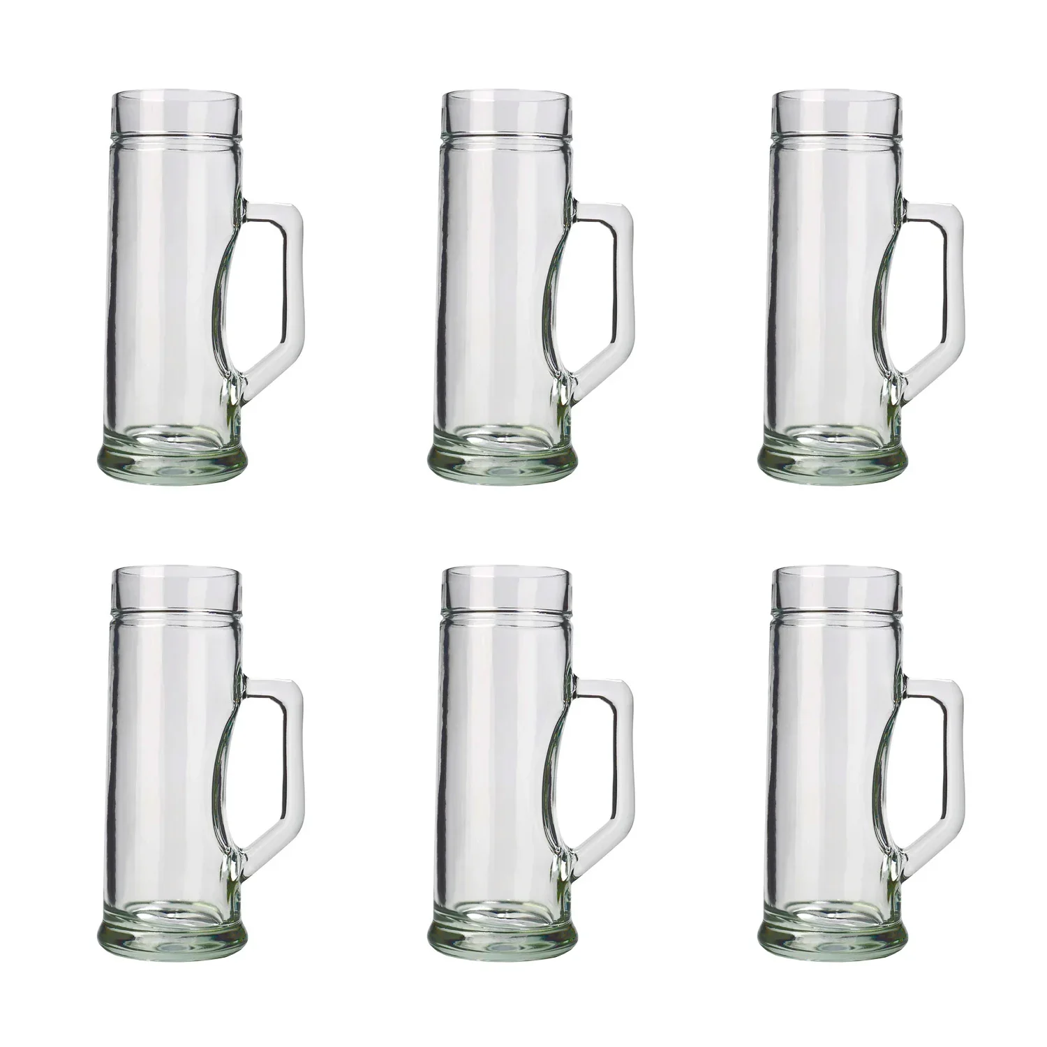 "Bierglazen, Bierpullen set van 6, Premium, Zacht - 0,3 liter image"
