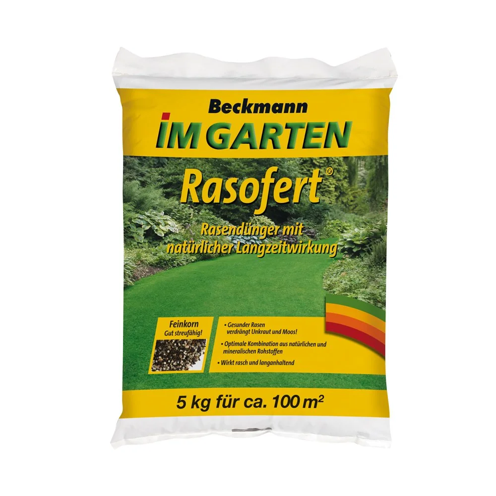 "5 kg Gazonmeststof Beckmann Rasofert®, organisch-mineralisch voor ca. 100 m² image"
