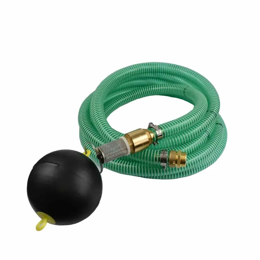 "Zuigslang met drijvende aanzuiging, 5m, 1 inch, voetklep set image"