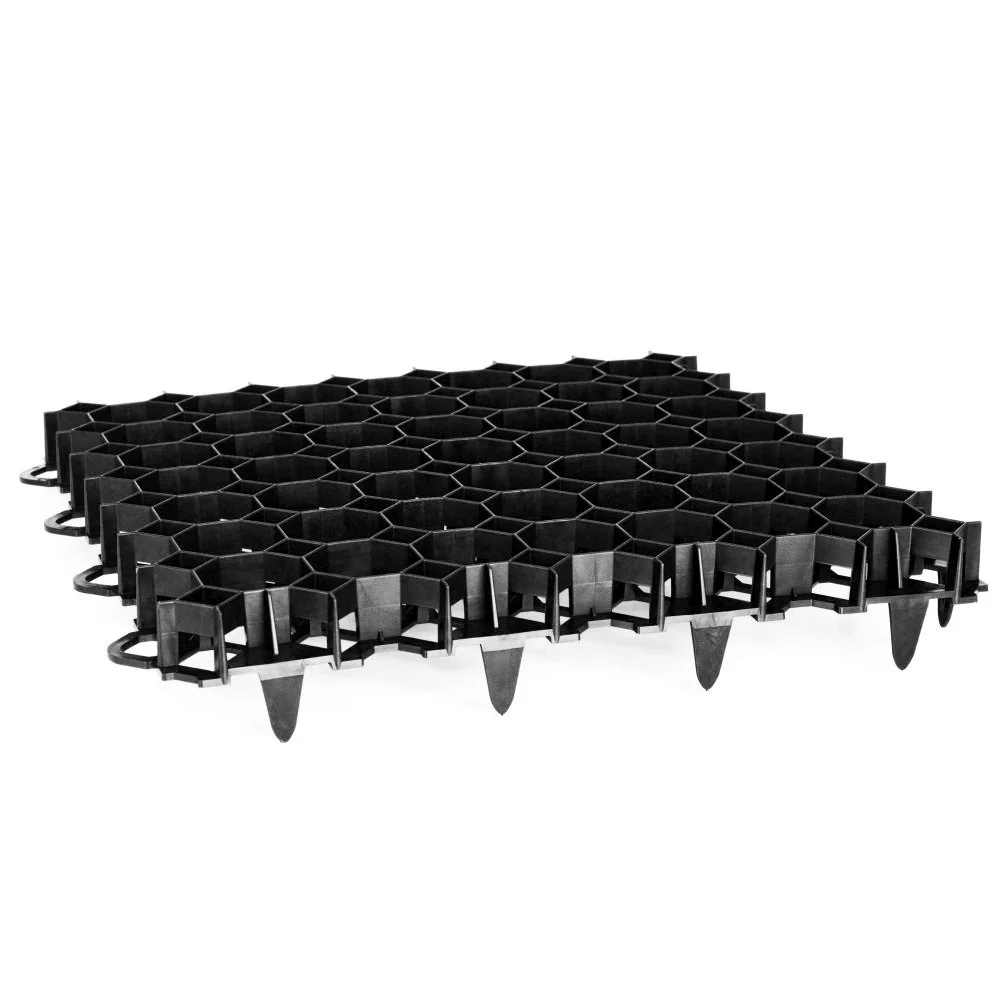 "Zwarte Rasengrid 49,2x49,2x3,9cm - Begaanbaar & Duurzaam image"