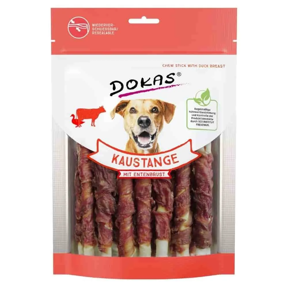Kauwstaaf Hond met Eendenborst & Runderhuid - Natuurlijke Hondensnack