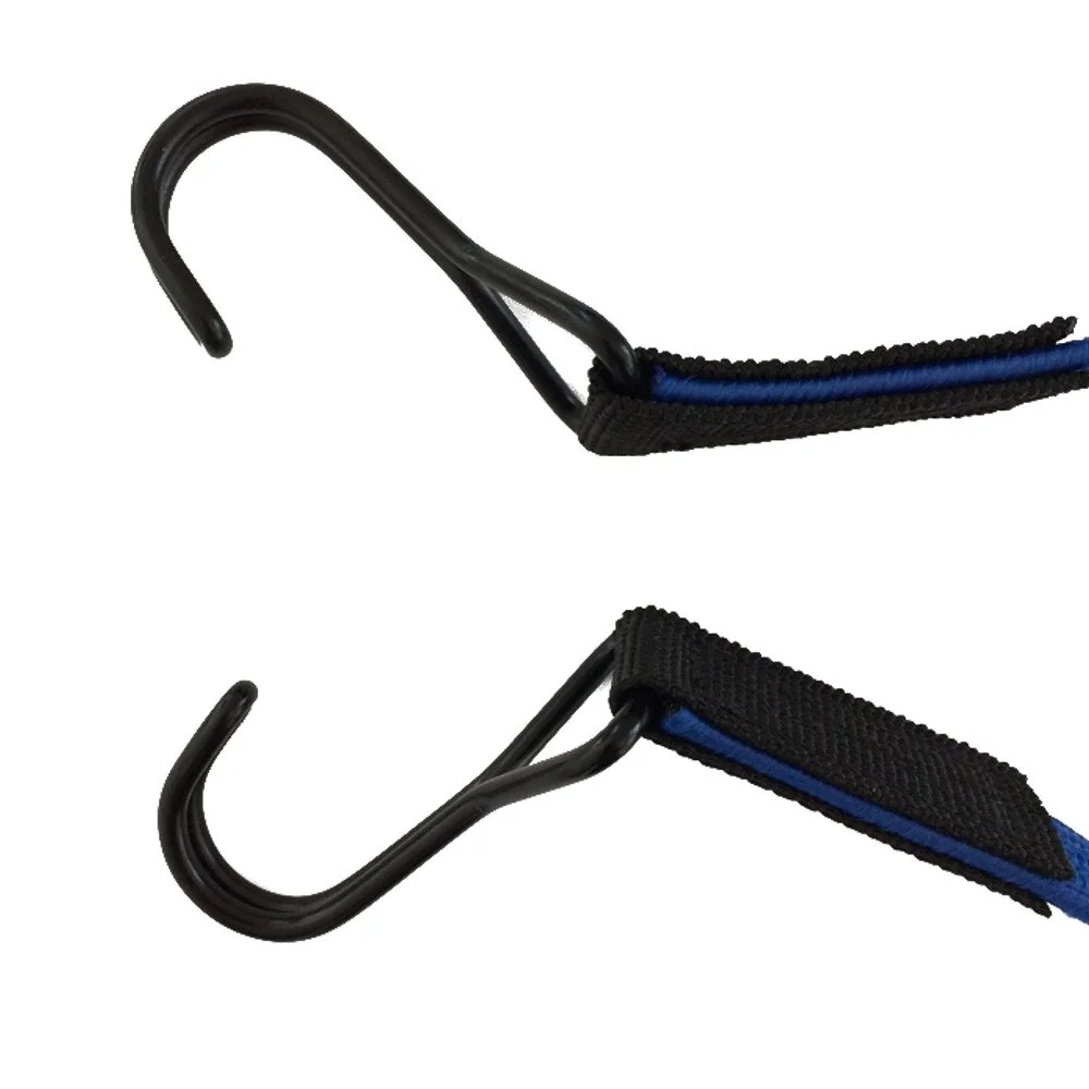 "Spanngummi met Haken, Elastisch Band 80cm Blau image"