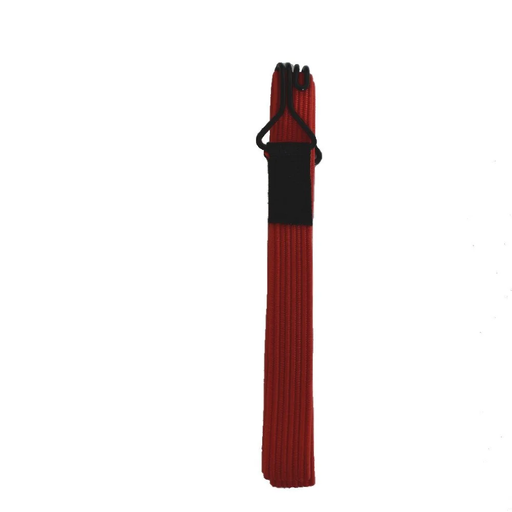 "Spanband met Haken, Plat Elastisch, 150 cm, Rood, Extra Sterk image"