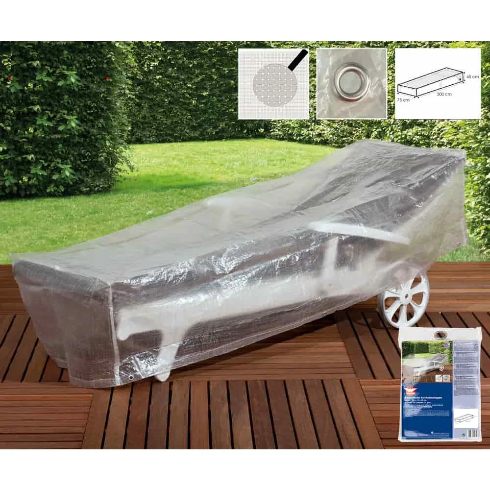 "Beschermhoes Ligstoel Transparant 200x75x45cm image"